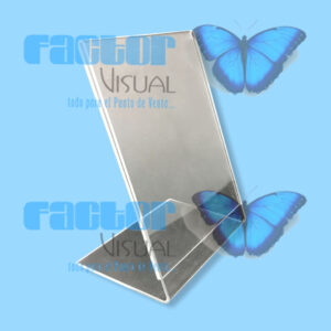 PORTAPRECIO ACRILICO CON BASE