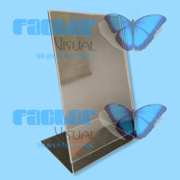 PORTAPRECIO ACRILICO CON BASE - Imagen 2
